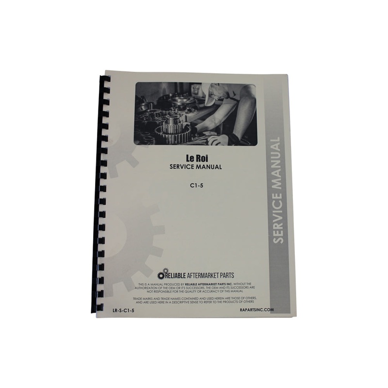 Service Manual for LeRoi Engine