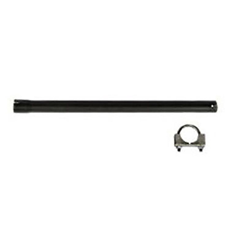 Universal Fit 4-1/8" x 24" Straight Pipe With Clamp for Tractors