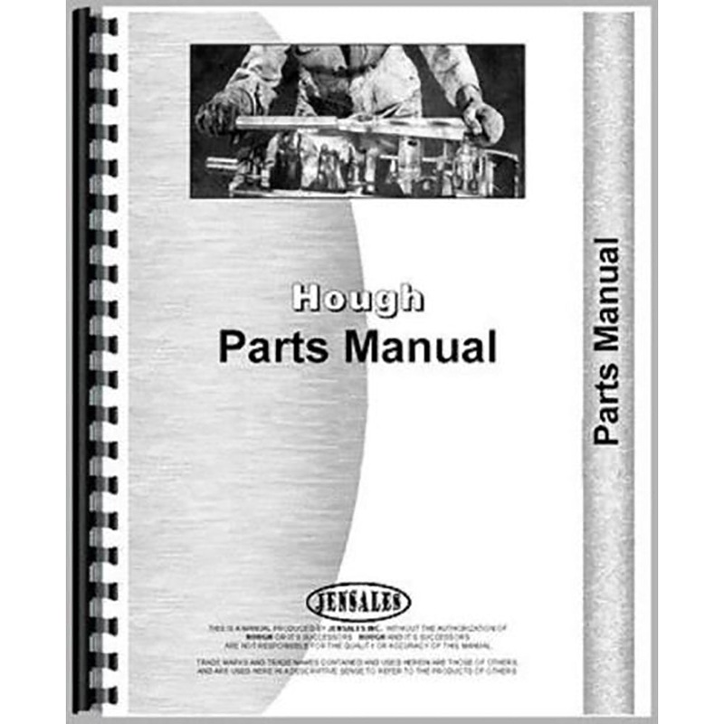 Hough HH Wheel Loader Engine Parts Manual