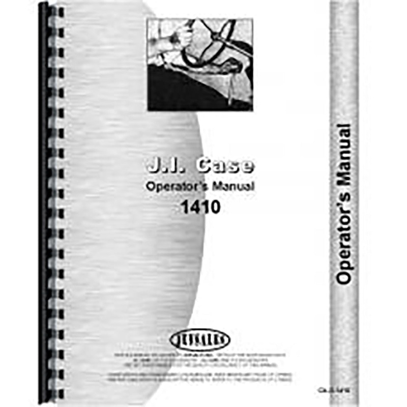 Operators Manual Fits Case 1410 Tractor