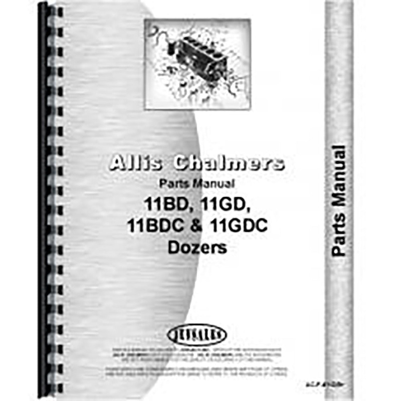 Parts Manual Fits Allis Chalmers AC Tractor Model HD11