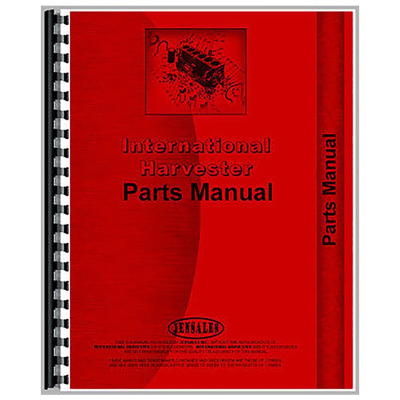 Parts Manual Fits International Harvester C Tractor