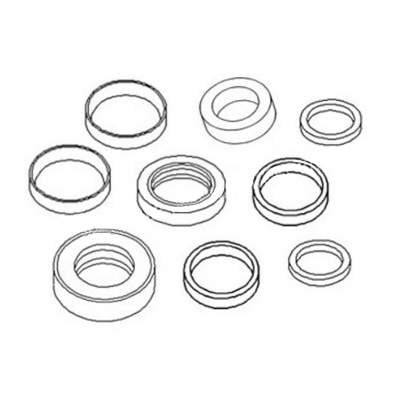 147522 Hydraulic Cylinder Seal Kit for Prentice with a 2-1/2" Rod
