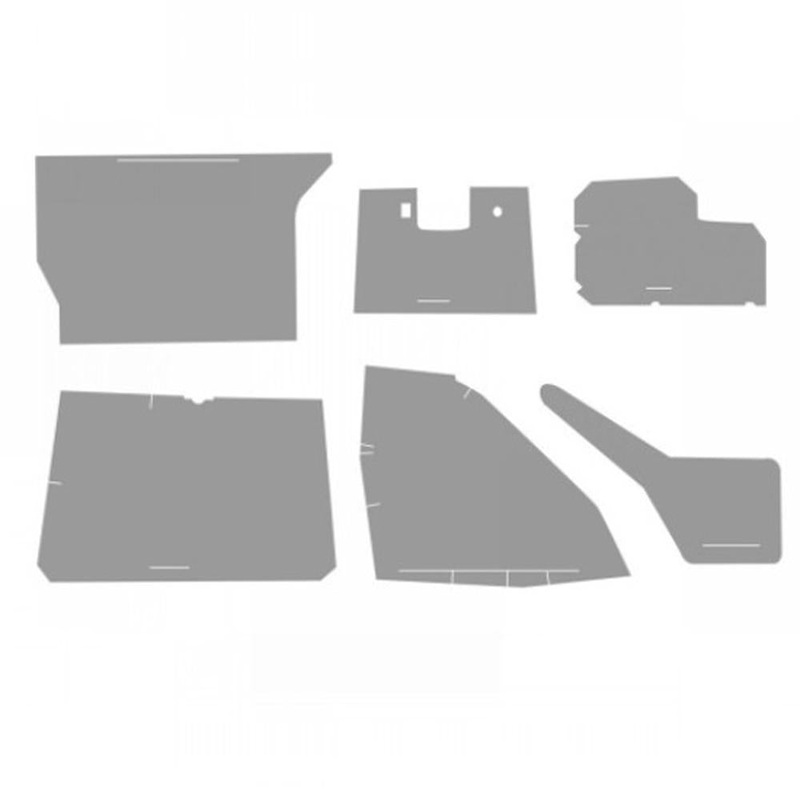 CA7100 New Cab Kit w/o Headliner Fits Case-IH Tractor Models 7110 7120 7130 +