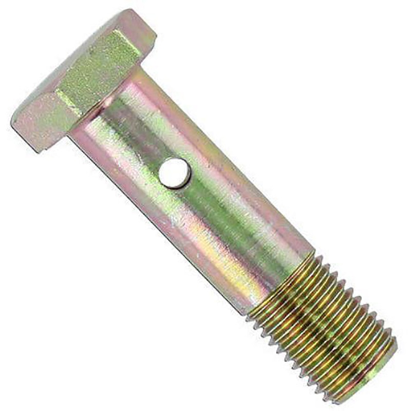 Fuel Banjo Bolt Fits Ford New Holland Tractor 3133382, 86531362 (3/8" x 28