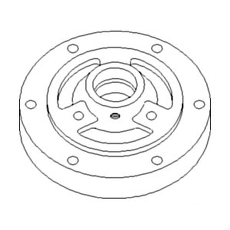 H133025 Unloading Auger Countershaft Drive Hub Fits John Deere Combine 9400 CTS