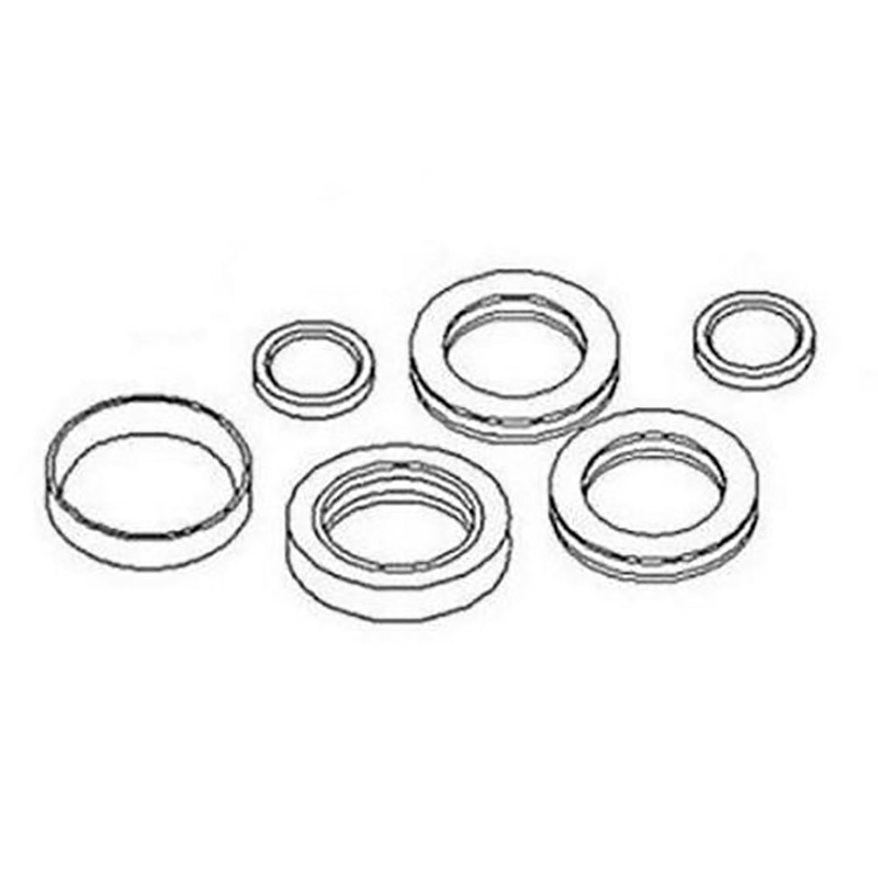 837149M91 Tilt Hydraulic Cylinder Seal Kit Fits Massey Ferguson 236 238 Loaders