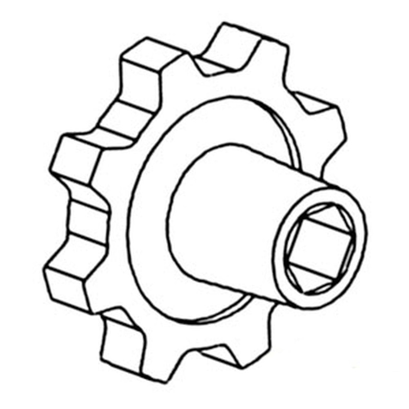 H134603 Elevator Chain Sprocket Fits John Deere 9400 9500 9600 9610 ++ Combines