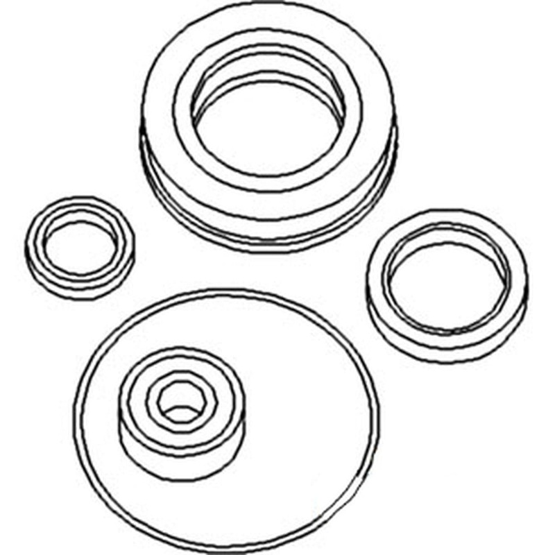 N159763 New Seal Kits Fits Case-IH Tractor Models 1066 1086 1206 1256 +