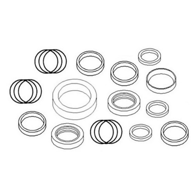 933711-33599 Hydraulic Cylinder Seal Kit Fits Yanmar Excavator 50 X 80 mm