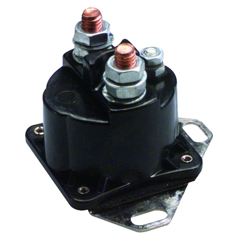 E5TZ11450A 12 Volt Terminal External Solenoid Fits Ford/New Holland Tract