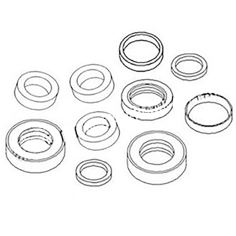 172425-72500 Hydraulic Arm Cylinder Rod Seal Kit Fits Yanmar VIO50-1 Excavator