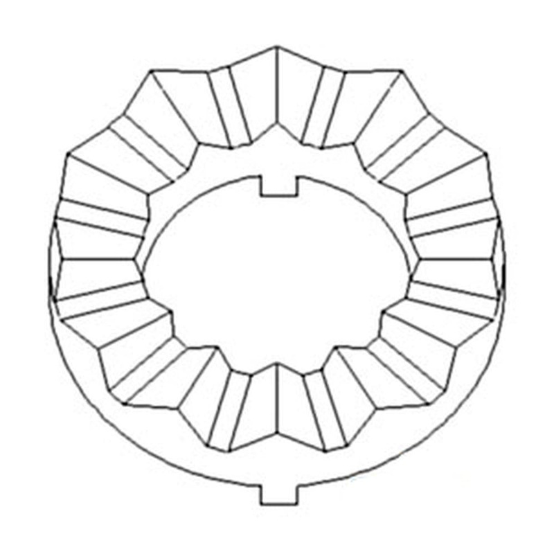 Z699H Slip Clutch Tooth Ring Fits John Deere Combine 3300 4400 4420 6600 +