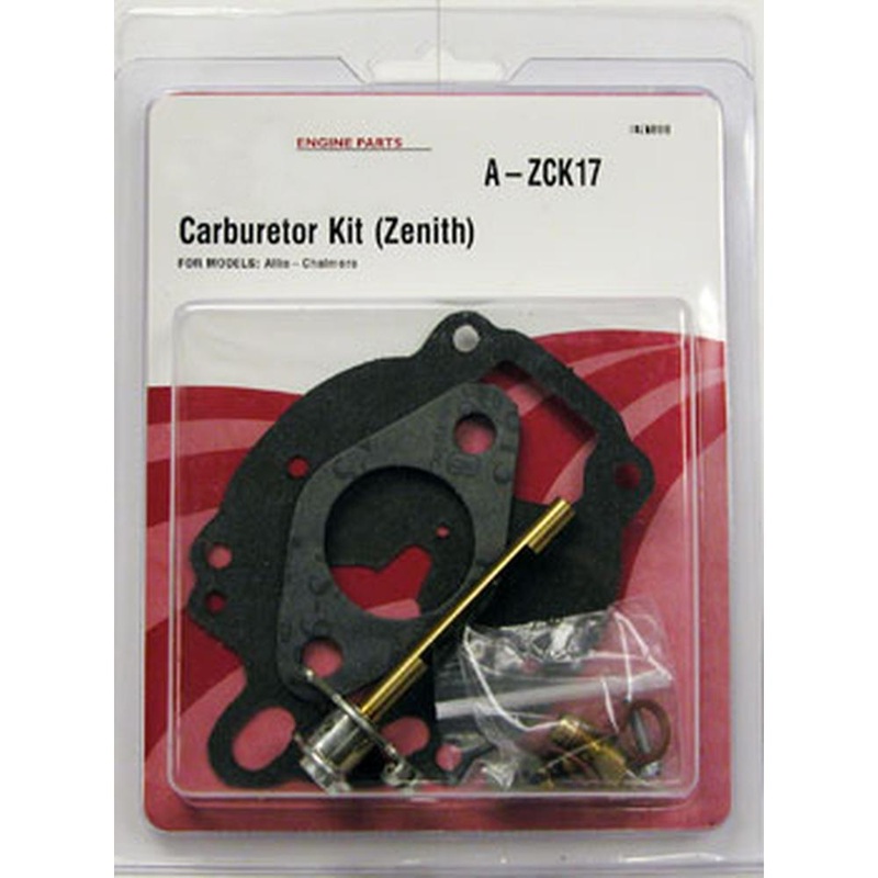 ZCK17 Basic Carburetor Kit Fits Allis Chalmers Tractor Models D17 WD45