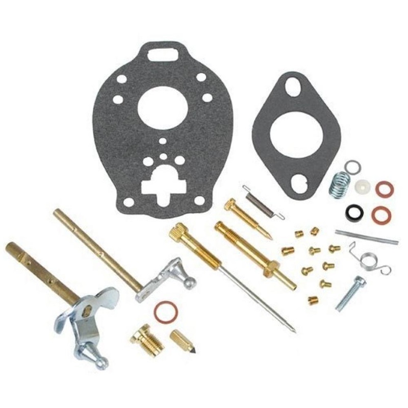 Carburetor Kit & Shaft Fits Ford Tractor 9N 2N 8N Marvel Scheber TSX 33 241B 241