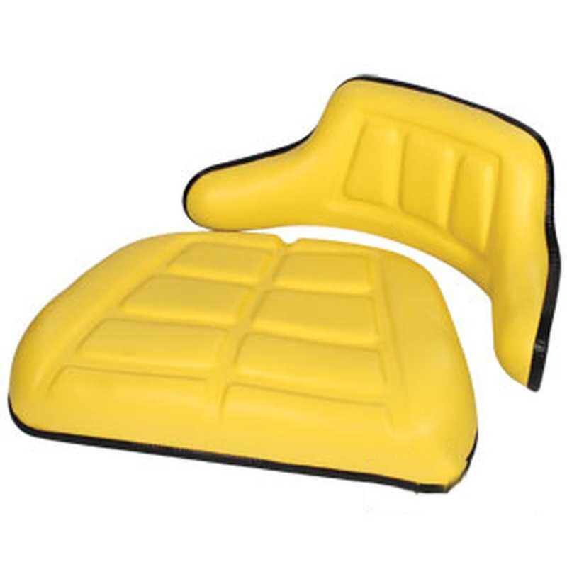 Rail Style Seat & Wrap Around Backrest Fits John Deere Many Models WKYL
