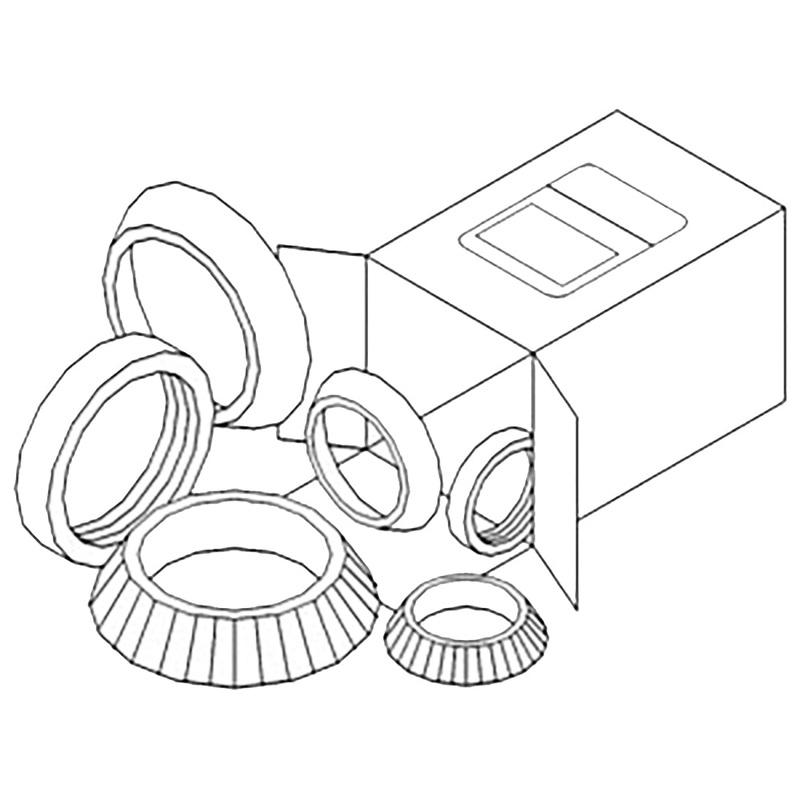 WBK-CA-4 Wheel Bearing Kit Fits Case 730 830 930 1030 Tractors