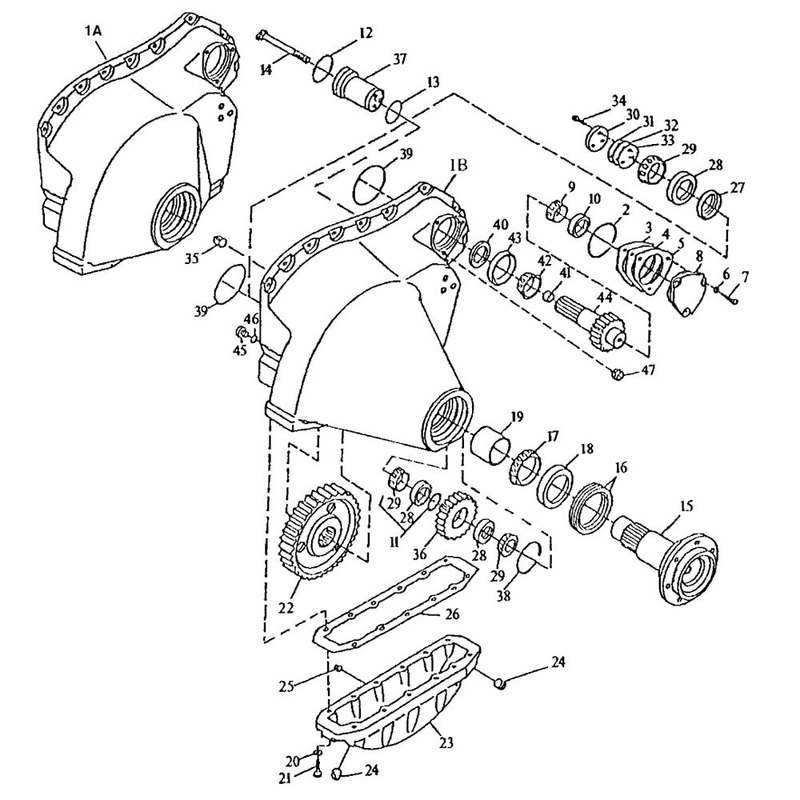 T147998 Oil Pan Gasket Fits John Deere 450G 455G 550G 555G 650G DX75L DX75M