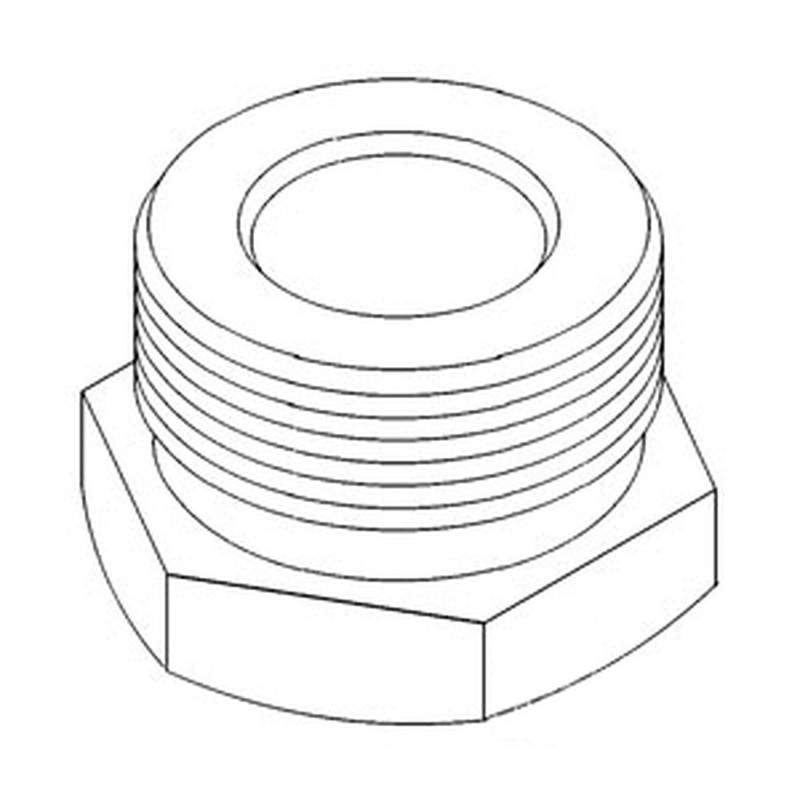 T21758 Adapter Nut Fits John Deere 300 301 302 400 401 1020 1030 1040 1120 +