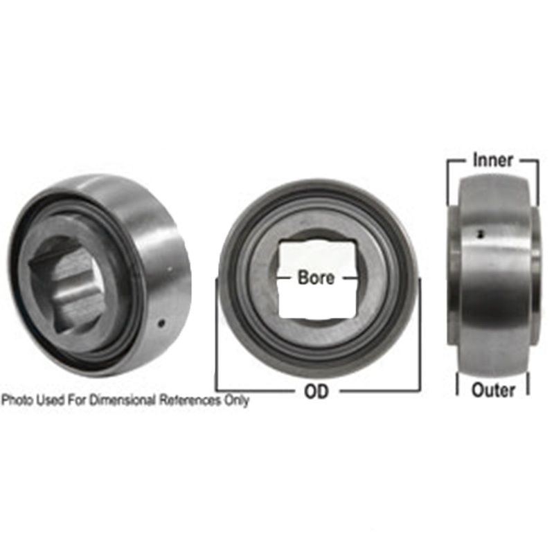 T25486 Tractor Pre Lube Spherical Square Bore Disc Bearing