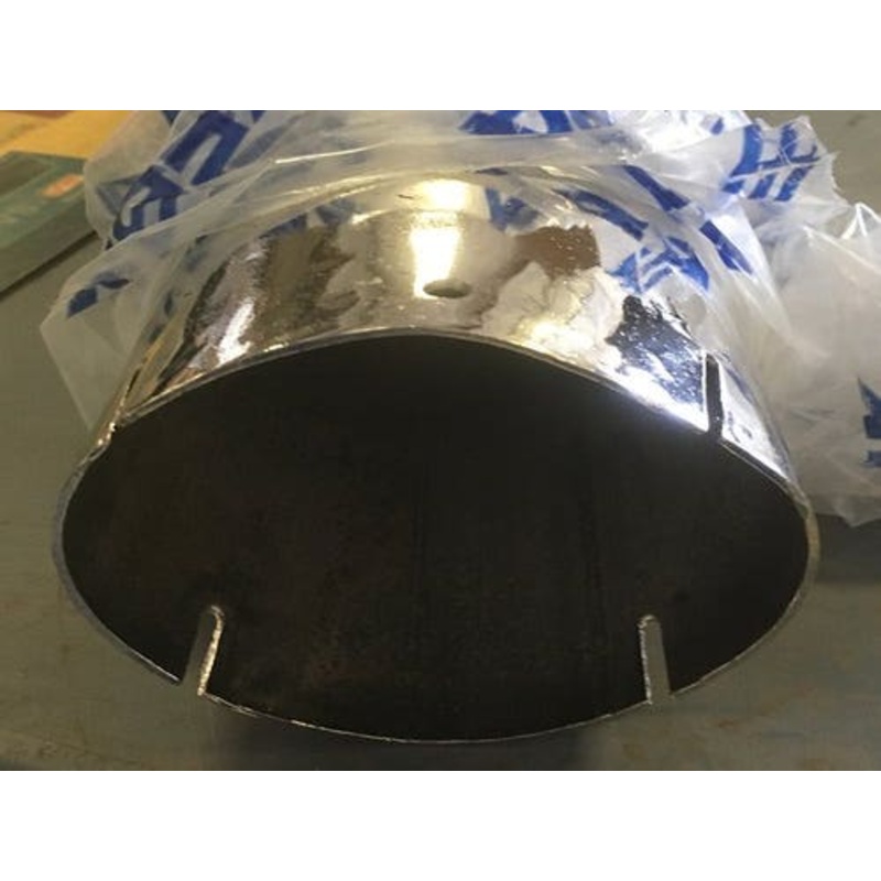 Used Exhaust Stack - 4" x 48",Straight Chrome