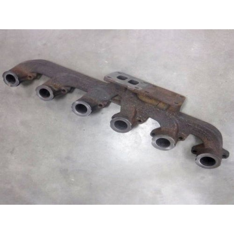 Used Exhaust Manifold fits John Deere 1165 335C 435C 437C 643K 653E 700H 710D 710G 710J 843K 435 653G 6603 700J 750J 335 1170 435 1170 653G R132262