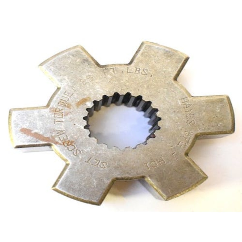 Used Hydraulic Pump Drive Hub 6 Lugs fits John Deere 325 328 332 316GR 318G 324E 317G 320G 324G 325G 328E 329E 330G 331G 332G 333G 332E 333E AT385323