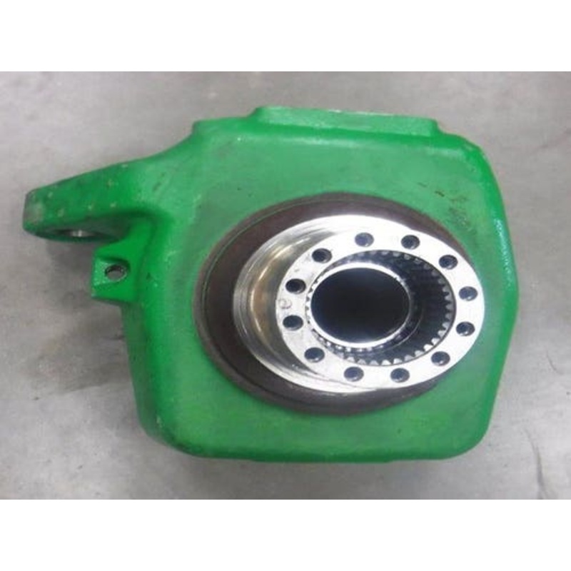 Used MFWD Steering Knuckle - Right Hand fits John Deere 6155R 6155RH 6170M 6170R 6175R 6615 6715 7220 7320 7330 7330 Premium 7420 7515 7520 L157366