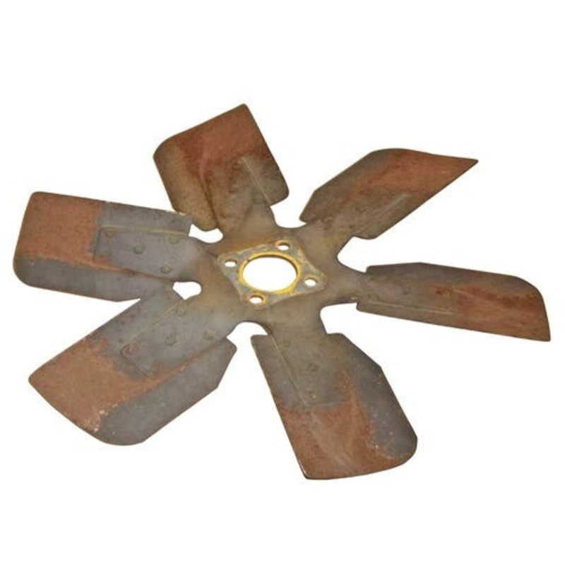 Used Cooling Fan - 6 Blade fits Massey Ferguson 274 275 282 283 290 294 298 373 374 377 383 384 387 393 394 397 590 670 690 698 1080 50 690 1874995M1