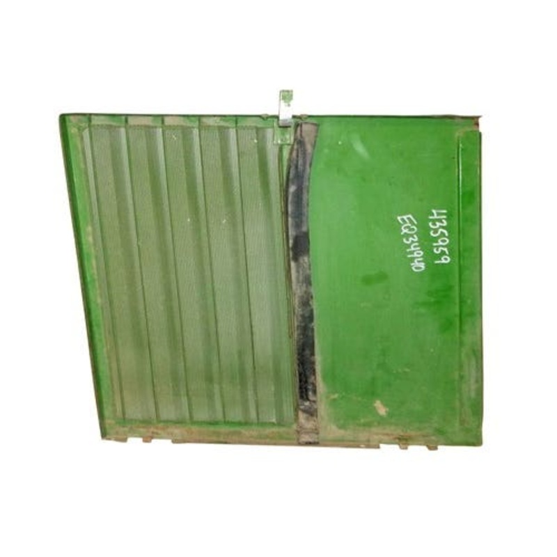 Used Front Side Panel with Screen - Right Hand fits John Deere 7200 7210 7400 7410 7510 AL80545