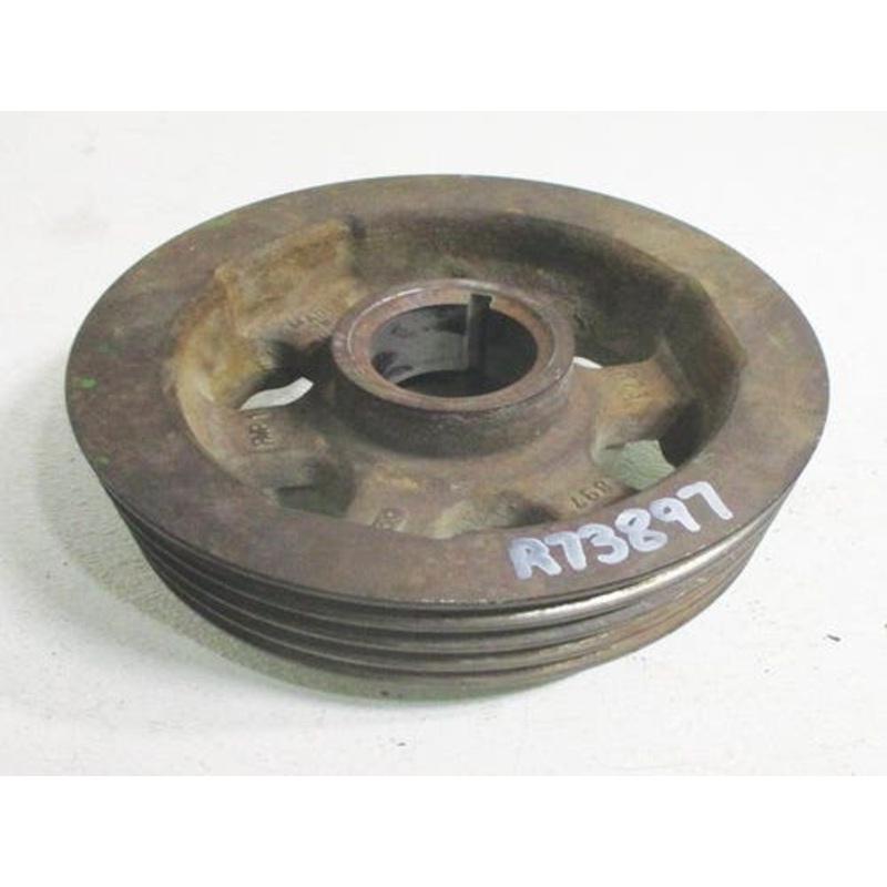 Used Crankshaft Pulley fits John Deere 5440 5460 5720 5730 5820 5830 6610 6710 6810 6910 6466A 6619A 6619AF 6619T 8440 8640 R73897