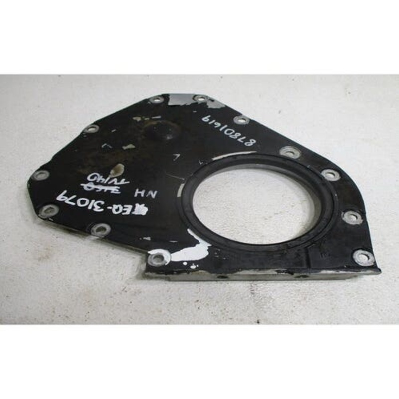 Used Rear Oil Seal Retainer Plate fits Case IH MXM155 87801619 87537523 fits New Holland TS90 TS100 TS110 8160 8260 8360 8560 87801619 fits Ford