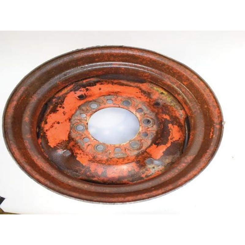 Used 8.25"x 16.5" 3.25" & 6" Offset 6 Bolt Rim fits Bobcat 632 6562780