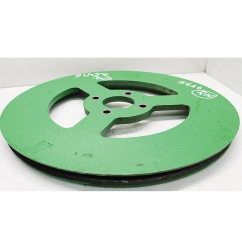 Used Chaffer Flywheel - Right Hand fits John Deere 9670 STS 9770 STS 9870 STS S650 S660 S670 S680 S690 S670HM S680HM S690HM H228936