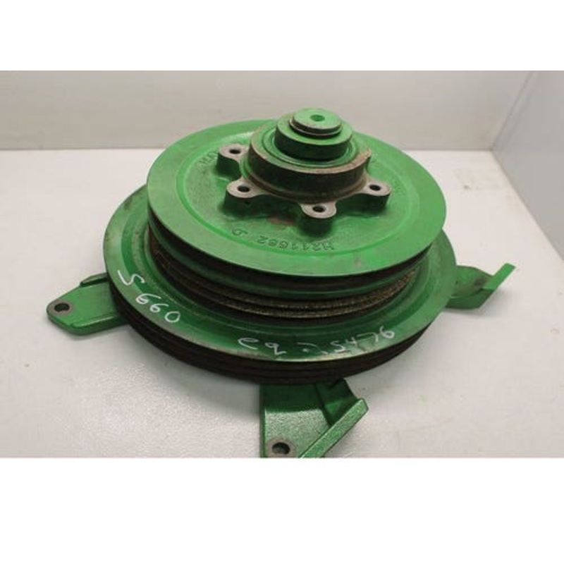 Used Feeder House Jackshaft and Pulley Assembly fits John Deere 9670 STS 9770 STS 9870 STS S550 S660 S670 S680 S690 S670HM S680HM S690HM S650 AH233091