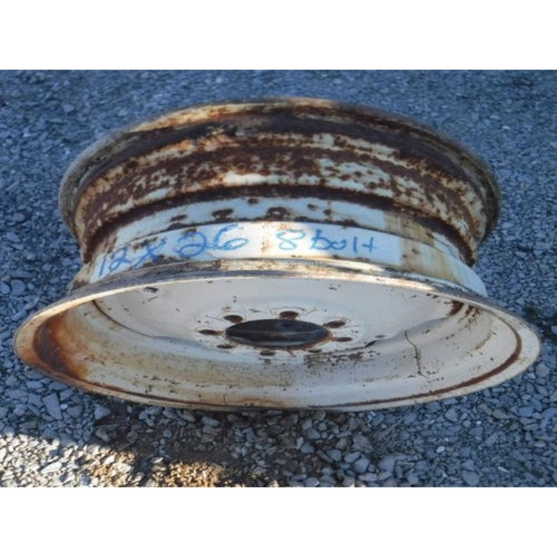 Used 12"x 26" 8 Bolt 2 3/4" & 10" Offset Rim