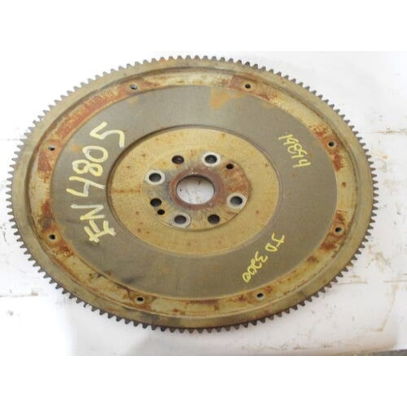 Used Flywheel and Ring Gear fits John Deere 3200 3215 3220 3400 3415 3420 3800 3200 3220 3415 3420 3400 3800 RE517367 RE500052 RE520269 R516568