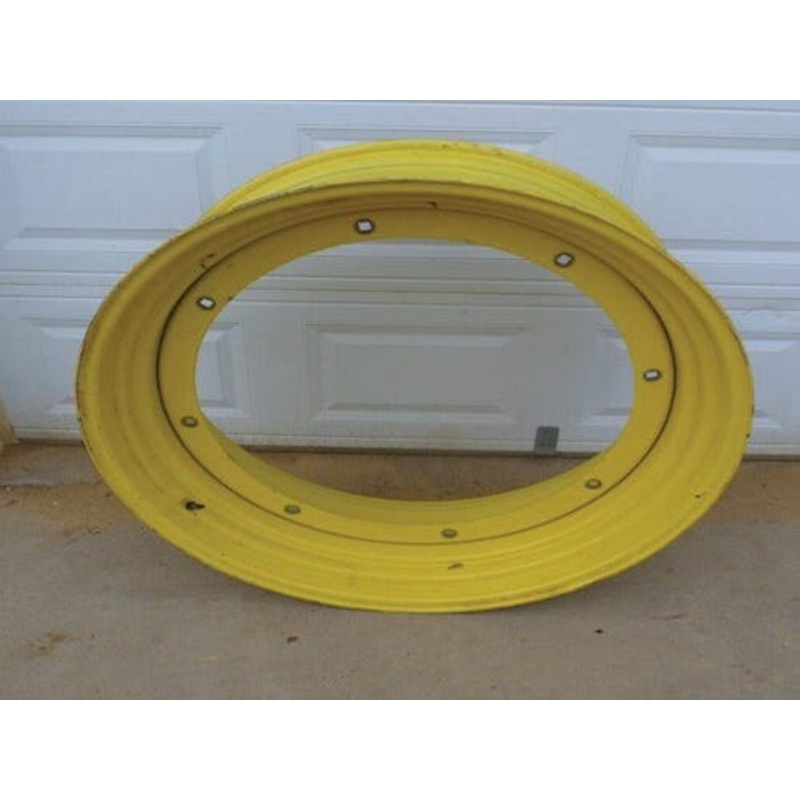 Used 15"x 38" 8 Bolt Hole Plate Rim fits John Deere 3040 3140 2555 2755 2950 3055 3255 6110 6120 6210 6220 6310 6320 6400 6410 6420 6430 2955 AL220758