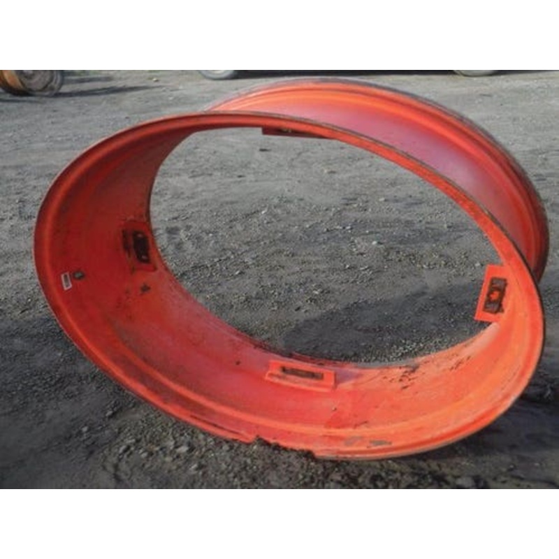 Used 16"x 38" 4 Flange 8 Bolt Rim fits Kubota M6-131 M6-141 M125 M126 M135 3F999-03130 3F999-03930