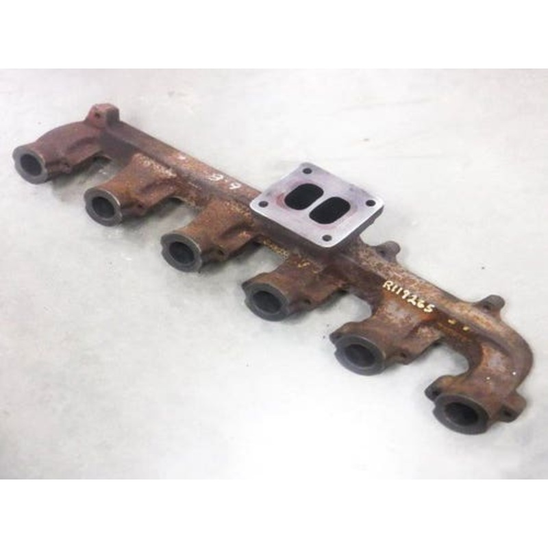 Used Exhaust Manifold fits John Deere 4700 6068T 6140J 6155J 6605 7210 7220 7320 7405 7410 7420 7500 7505 7510 7520 7610 7710 7810 6615 6715 R123557