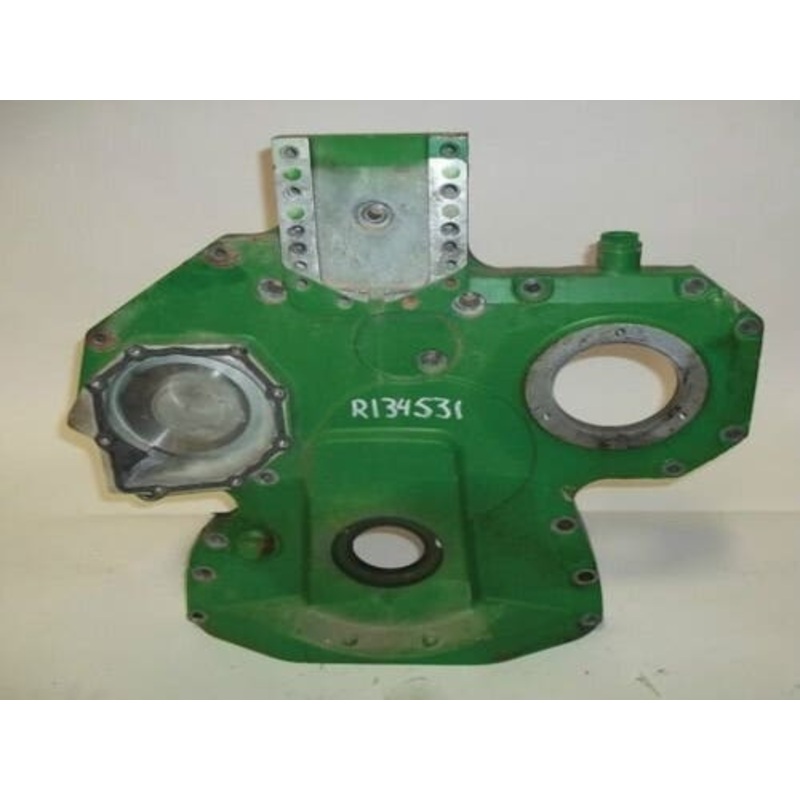 Used Timing Gear Cover fits John Deere 450G 455G 550G 555G 650G 3200 3400 6010 6510 6810 6400 1170 9400 9410 9450 4700 6700 1170 3200 3400 R134531