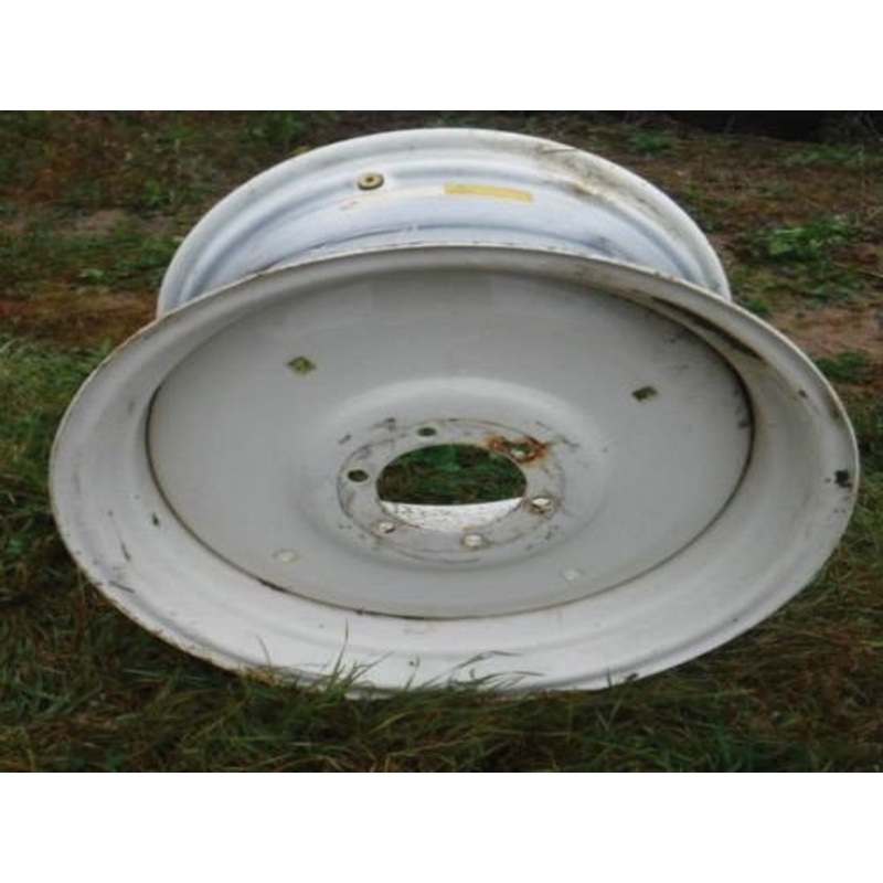Used 15" x 24" 2 7/8" & 13" Offset 6 Bolt Rim fits New Holland Boomer 47 Boomer 50 Boomer 55 Workmaster 33 Workmaster 35 Workmaster 37 47652724