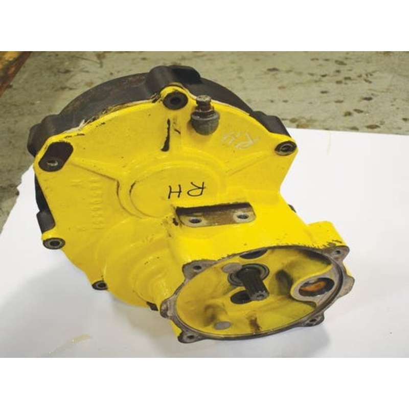 Used Gearbox Assembly - Right Hand w/o Dipstick Ports fits John Deere 8875 MG86538527 fits New Holland L865 LS180 LS190 LX865 LX885 9861113 86538527