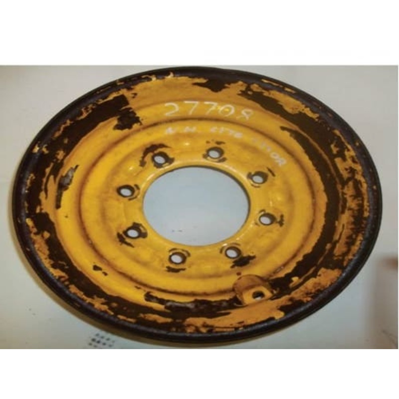 Used 8.25" x 16.5" 4.25" & 5" Offset 8 Bolt Rim fits New Holland L160 L170 L175 LS160 LS170 86590969