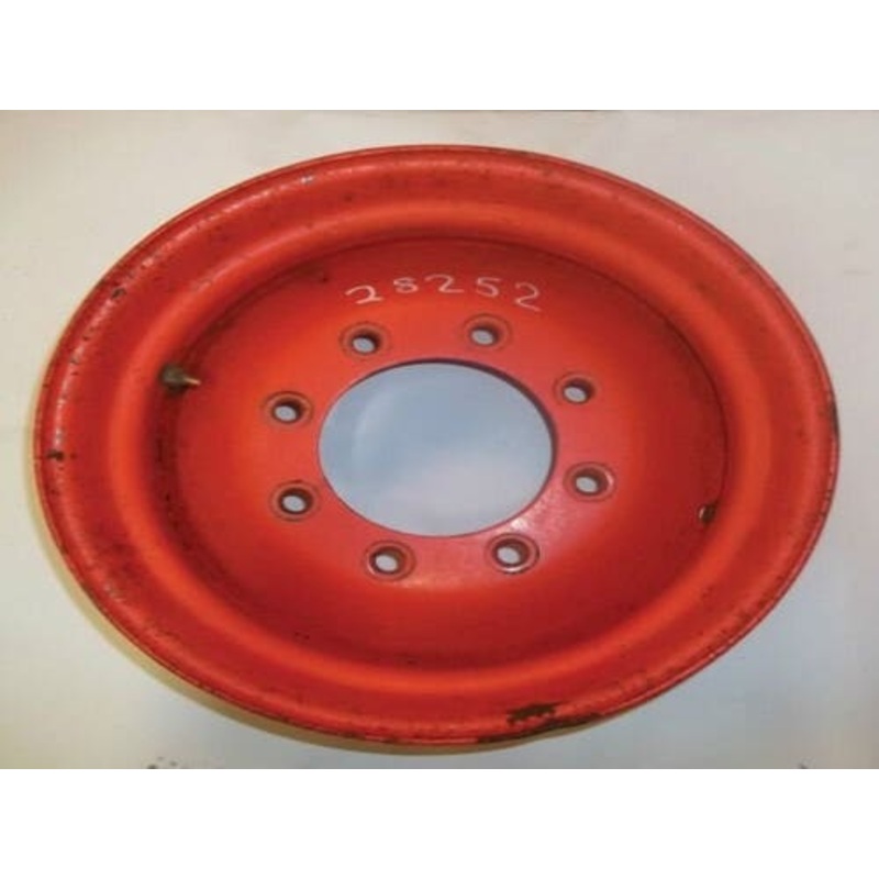 Used 8.25" x 16.5" 4" & 5.25" Offset 8 Bolt Rim fits Bobcat S130 S150 S160 S175 S185 S205 S550 S570 S590 S595 645 653 751 753 763 773 742 7753 7232568