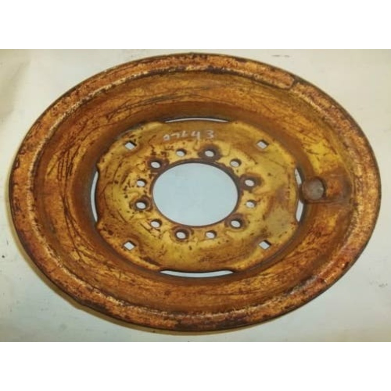Used 8.5" x 15" 4" & 4.5" Offset 6 Bolt Rim fits New Holland L225 L325 L425 L445 L451 L452 L454 L455 216 283552