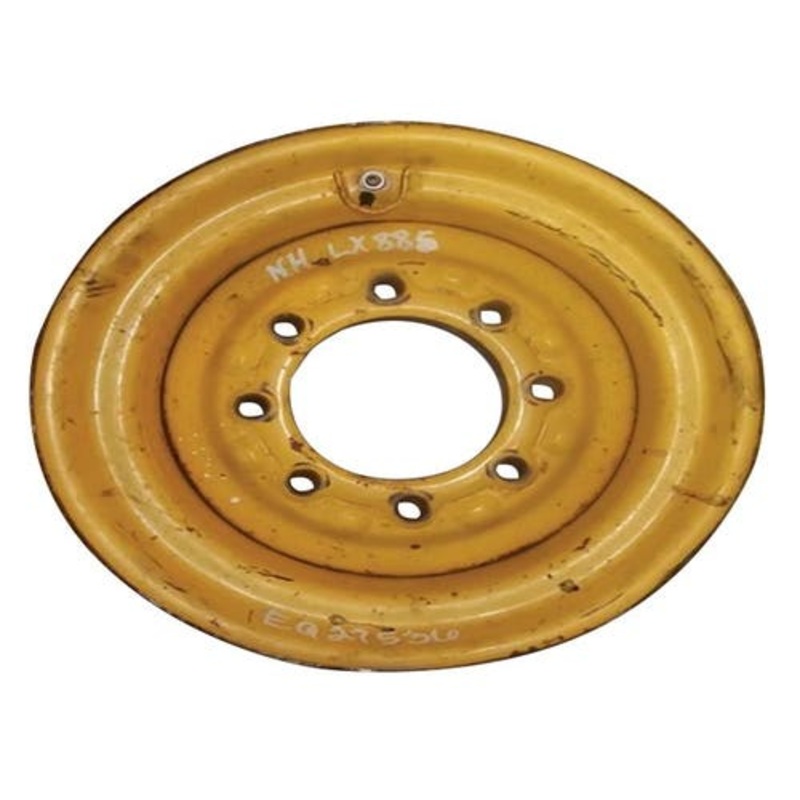 Used 9.75" x 16.5" 4.25" & 6.75" Offset 8 Bolt Rim fits New Holland L781 L783 L784 L785 L865 LS180 LS190 LX865 LX885 LX985 692588