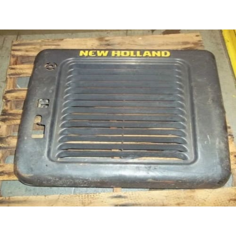 Used Engine Door Rear fits New Holland C185 C190 L180 L185 L190 LS180B LS185B LS190B LT185B LT190B 87383599 87459329 87455320