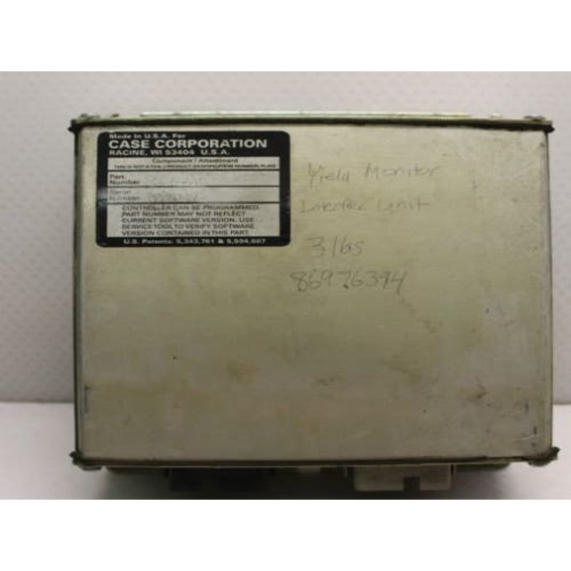Used Yield Monitor Interface W/O Software fits Case IH AFX7010 AFX8010 2366 2377 2388 2577 2588 348084A1 348084A2 348084A3 86976394