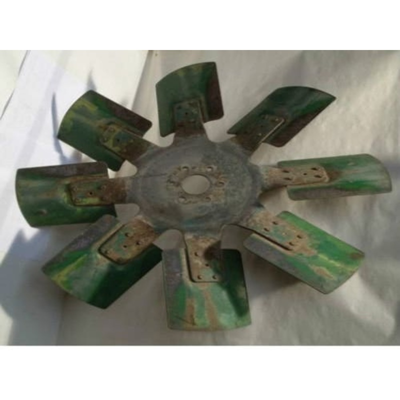 Used Cooling Fan - 8 Blade fits John Deere 790 790D 792 892ELC 8430 8440 8630 8650 5460 5720 5730 790 790D 792 793 892ELC AR70712